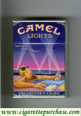 Camel Collectors Packs 6 Lights cigarettes hard box